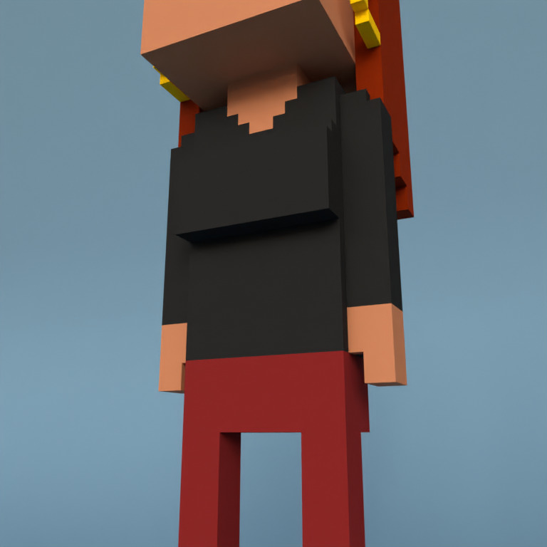 Meebit #10146 — Outfit