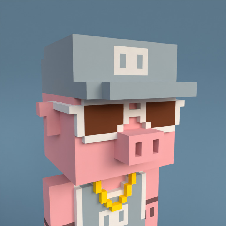 Meebit #10153 — Portrait