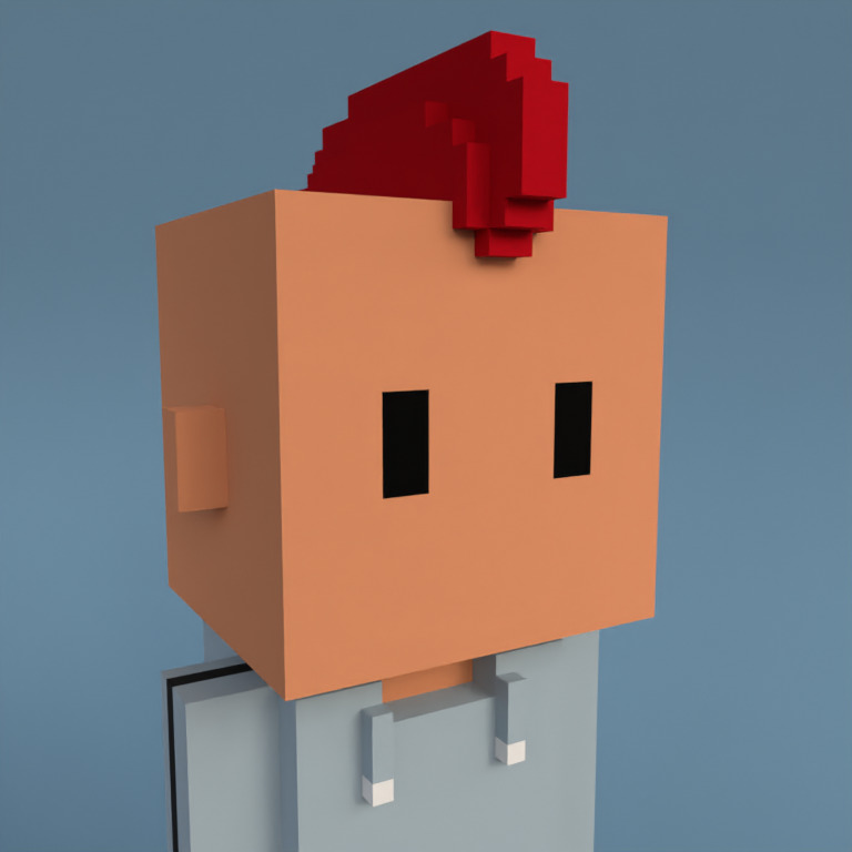 Meebit #10155 — Portrait