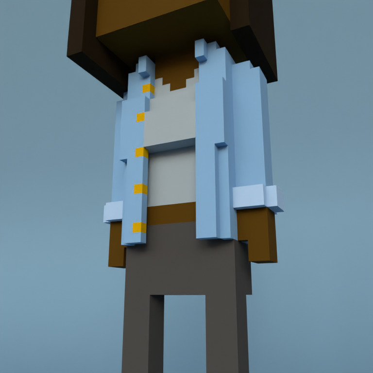 Meebit #10163 — Outfit