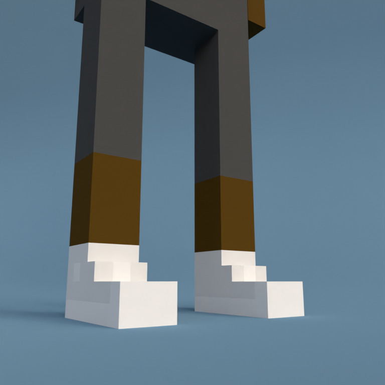 Meebit #10163 — Shoes
