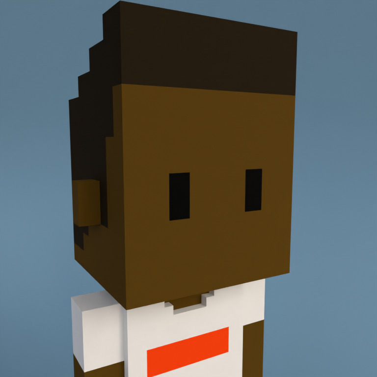 Meebit #10166 — Portrait