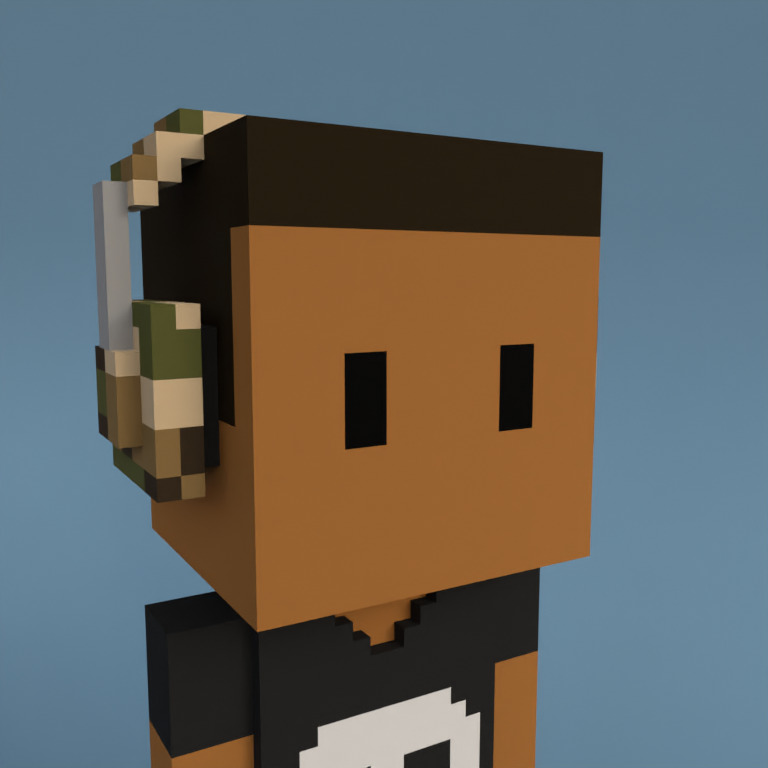 Meebit #10176 — Portrait