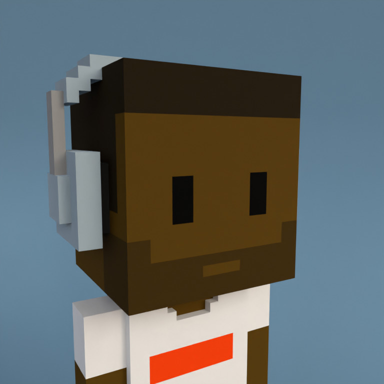 Meebit #10182 — Portrait