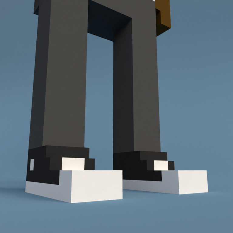 Meebit #10182 — Shoes