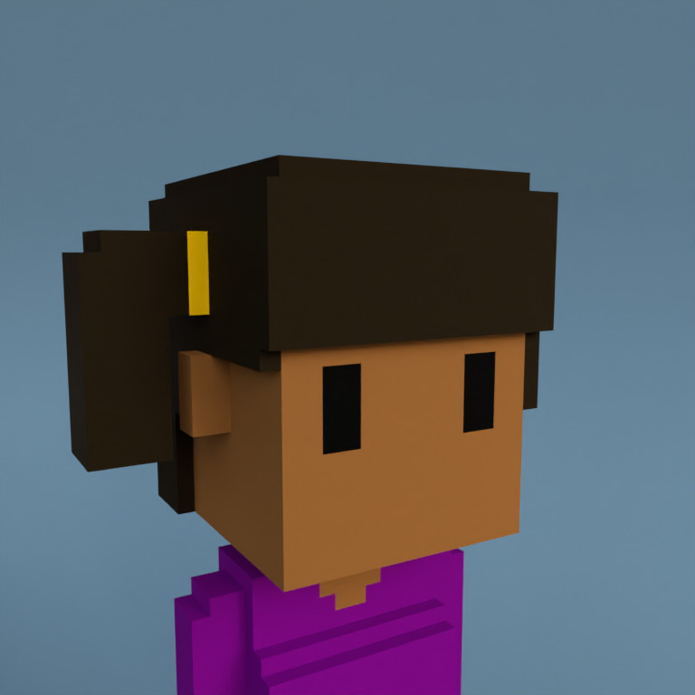 Meebit #10192 — Portrait