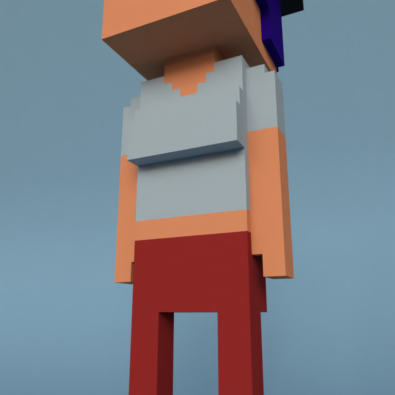 Meebit #10201 — Outfit