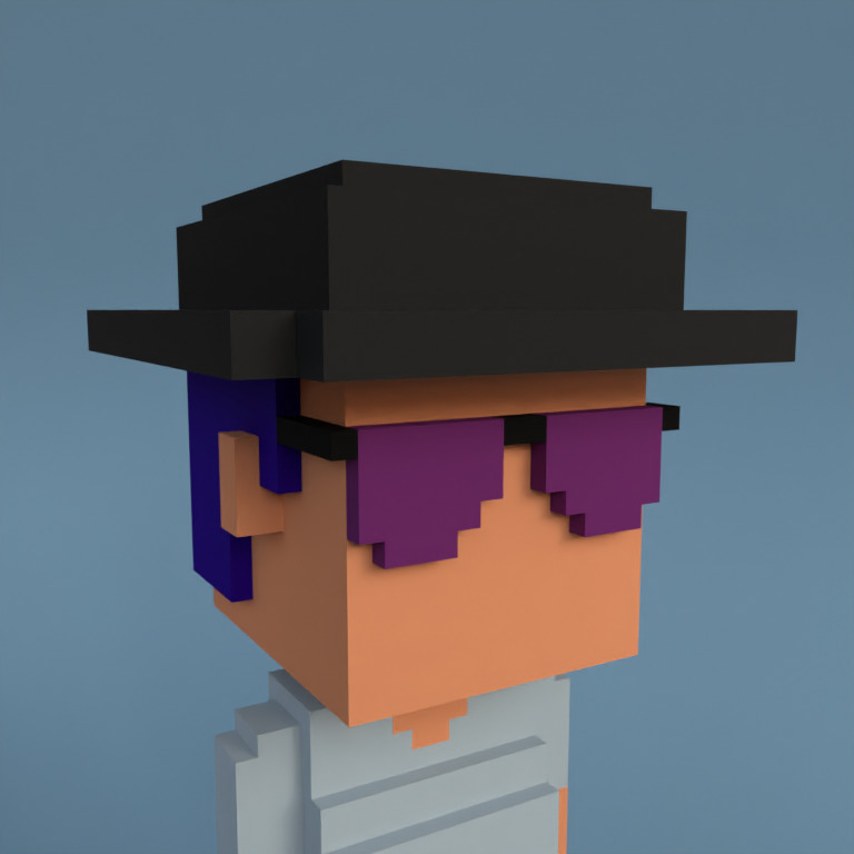 Meebit #10201 — Portrait