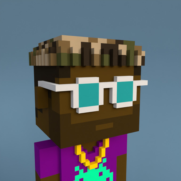 Meebit #10202 — Portrait