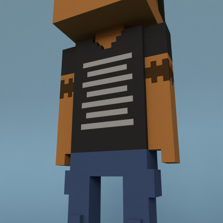 Meebit #10203 — Outfit