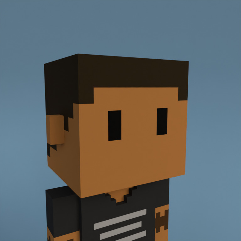 Meebit #10203 — Portrait
