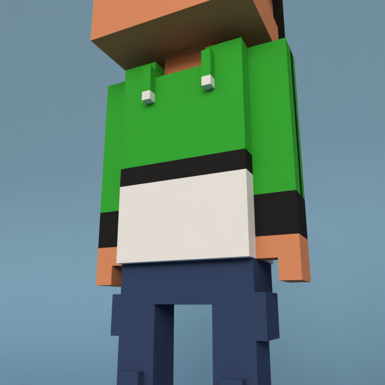 Meebit #10210 — Outfit