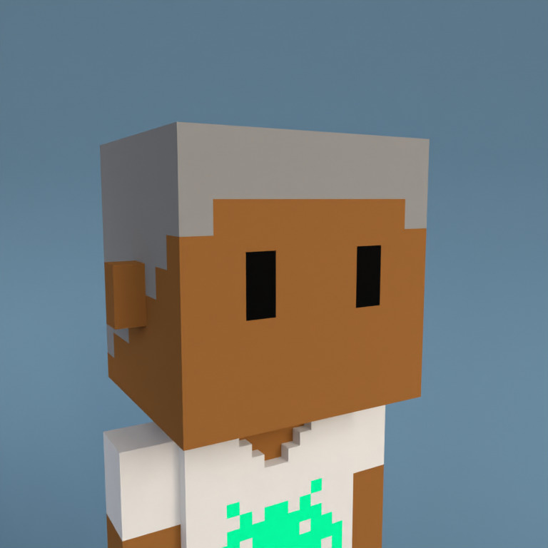 Meebit #10211 — Portrait