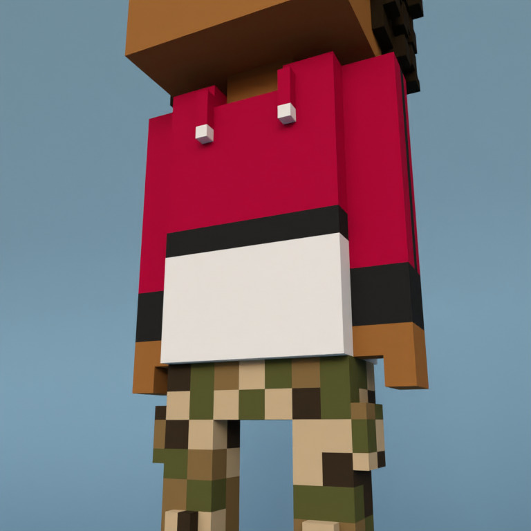 Meebit #10217 — Outfit