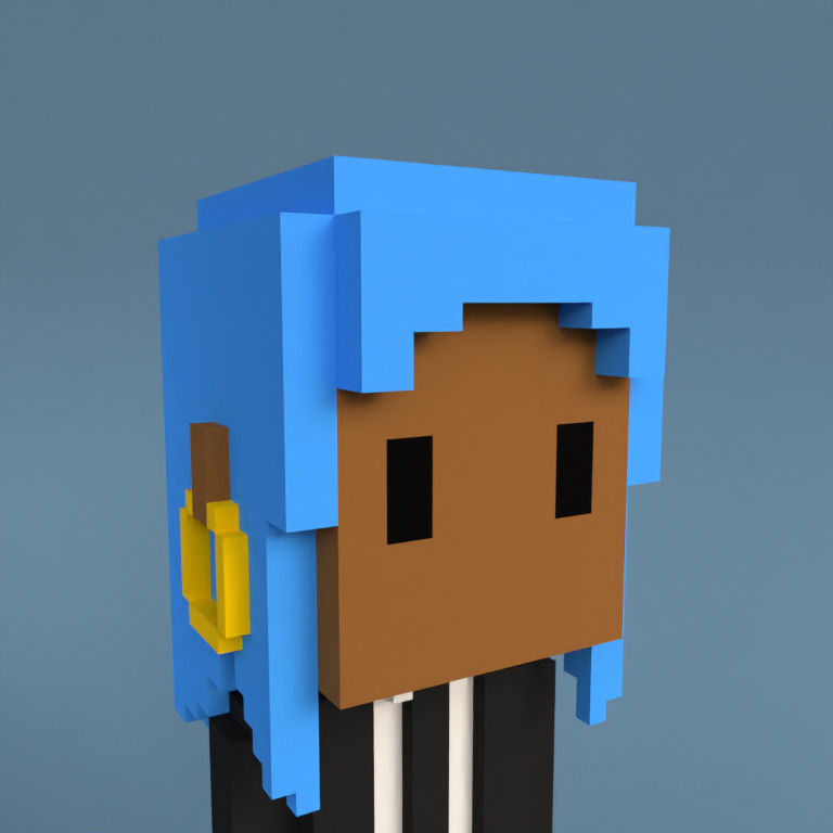 Meebit #10218 — Portrait