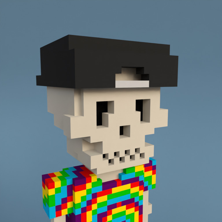 Meebit #10229 — Portrait