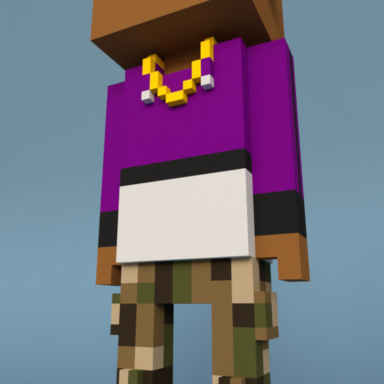 Meebit #10232 — Outfit