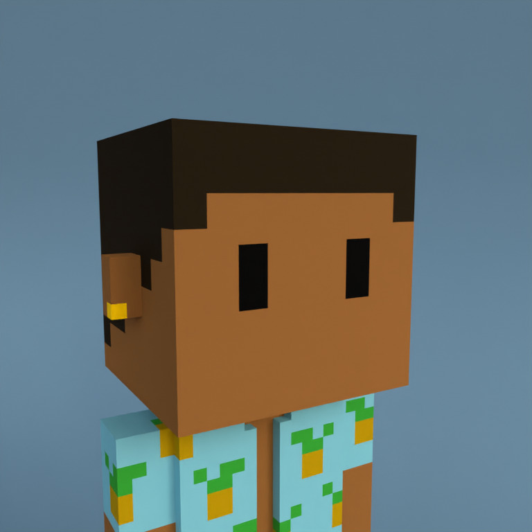 Meebit #10242 — Portrait
