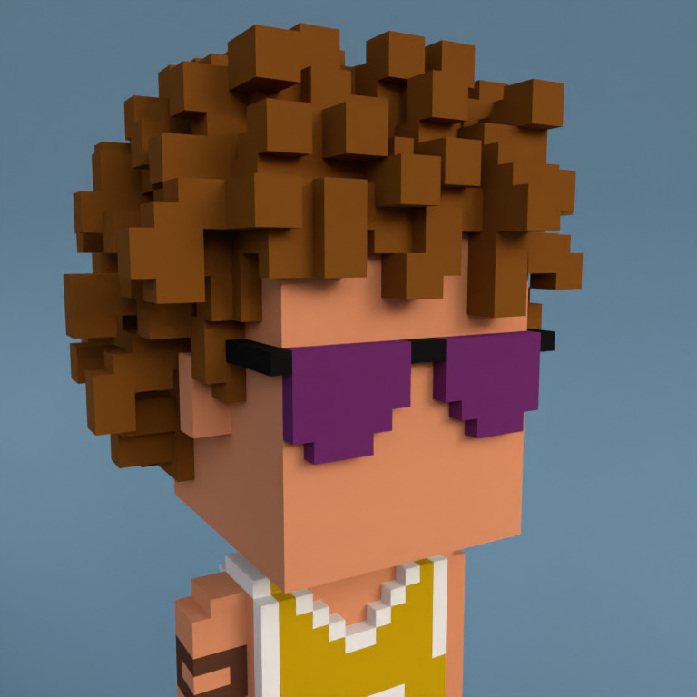 Meebit #10243 — Portrait