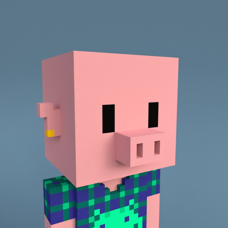 Meebit #10251 — Portrait