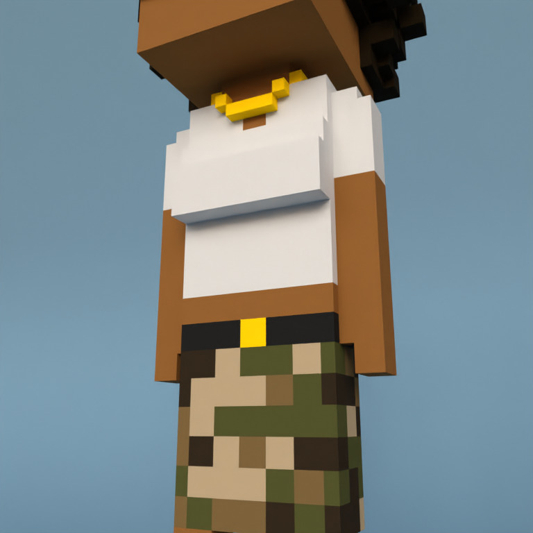 Meebit #10254 — Outfit