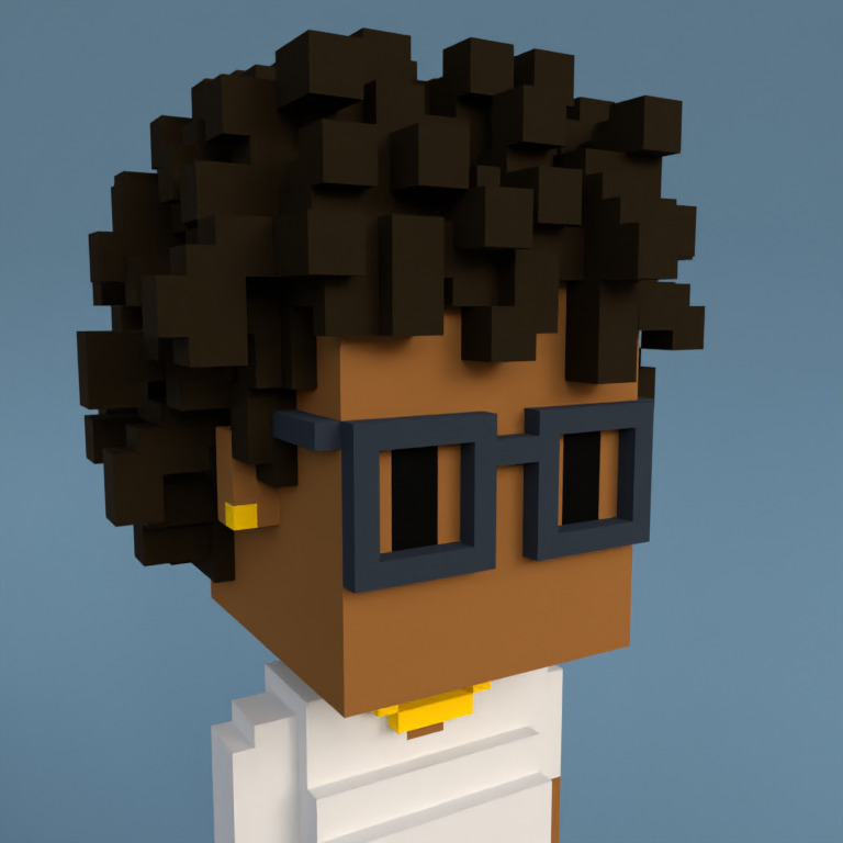 Meebit #10254 — Portrait