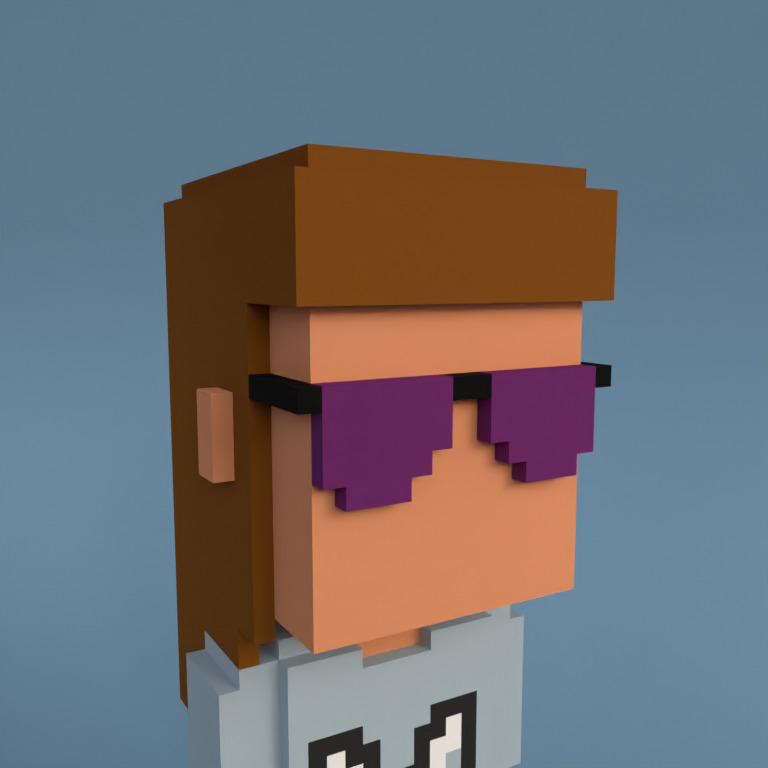 Meebit #10255 — Portrait