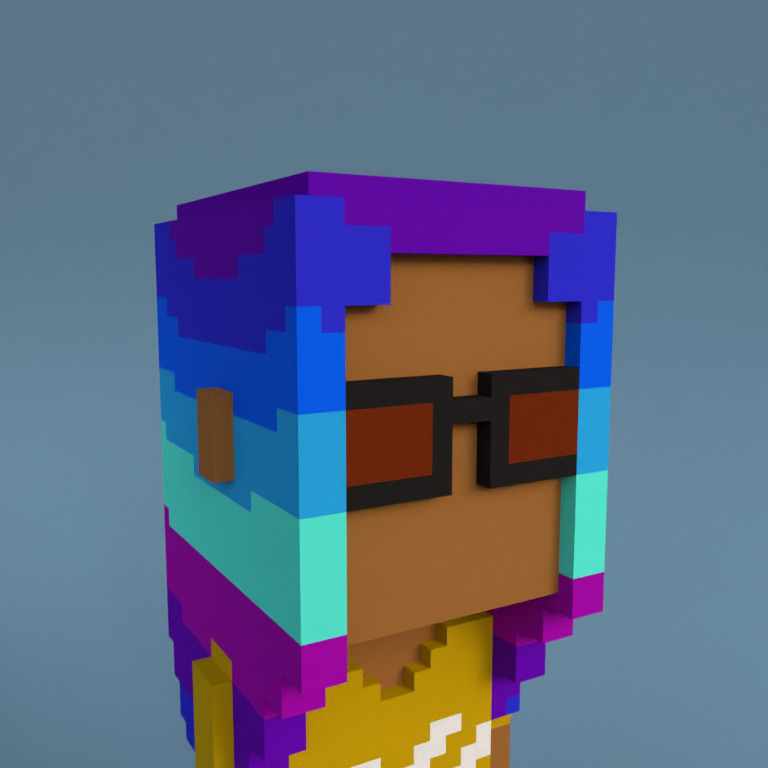 Meebit #10267 — Portrait