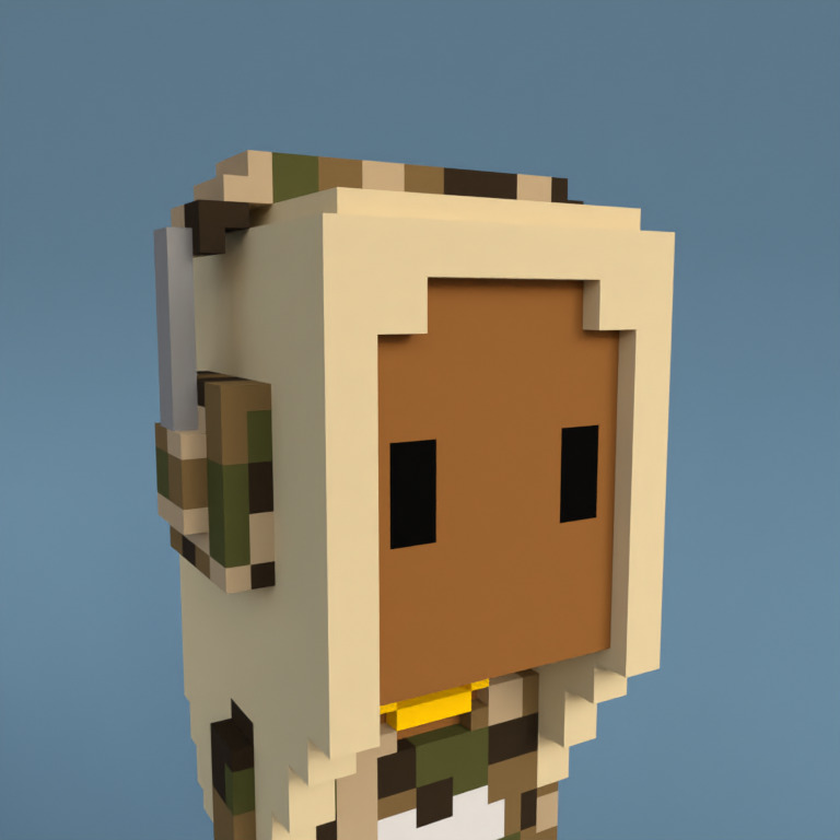 Meebit #10272 — Portrait