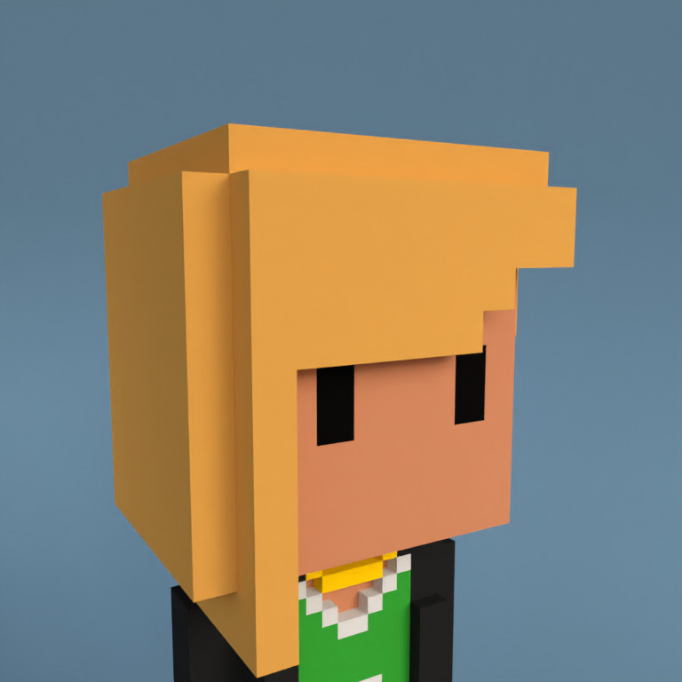 Meebit #10284 — Portrait
