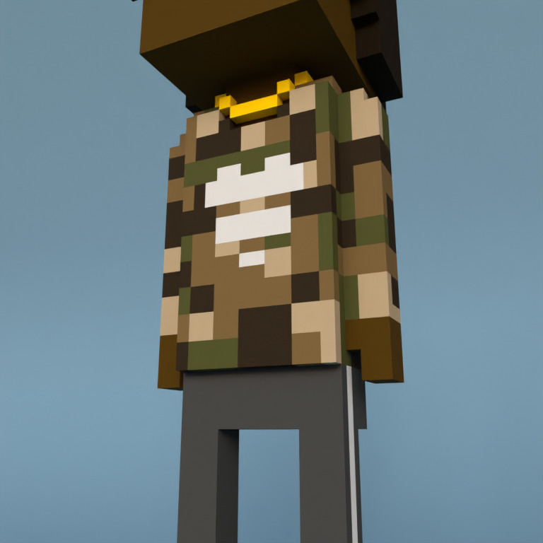 Meebit #10292 — Outfit