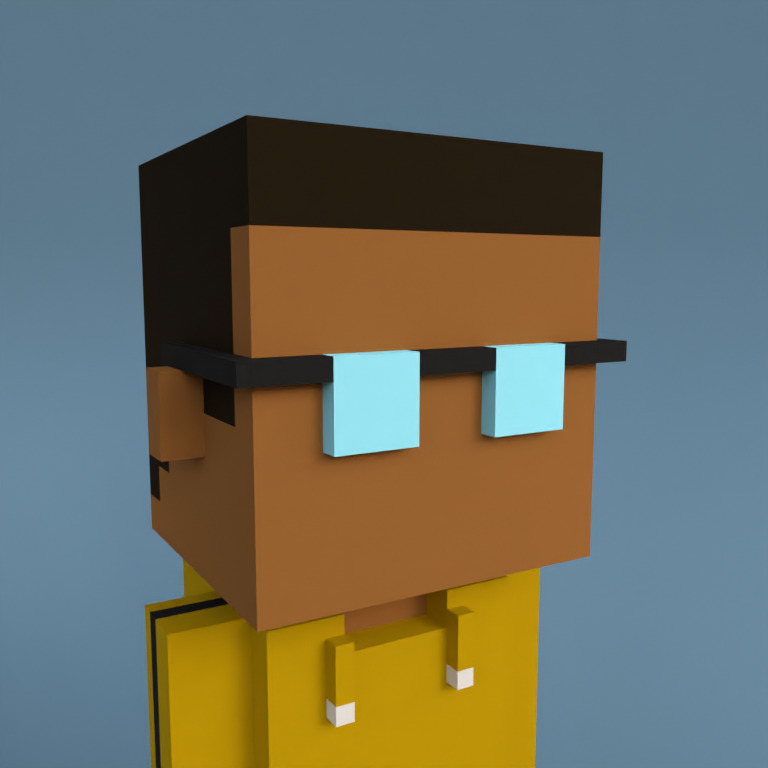 Meebit #10293 — Portrait