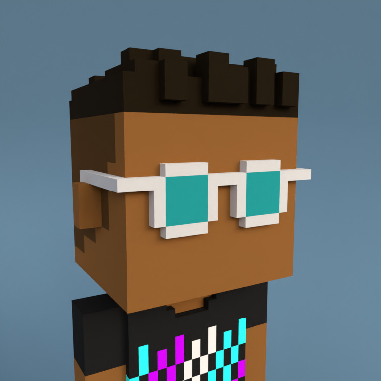 Meebit #10296 — Portrait