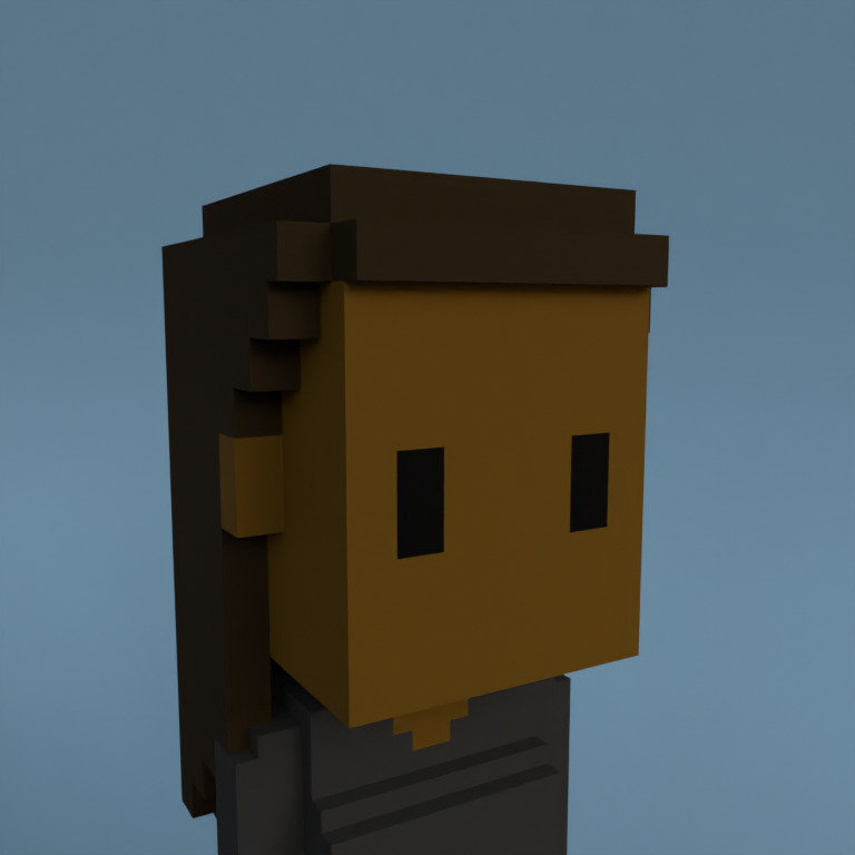 Meebit #10298 — Portrait
