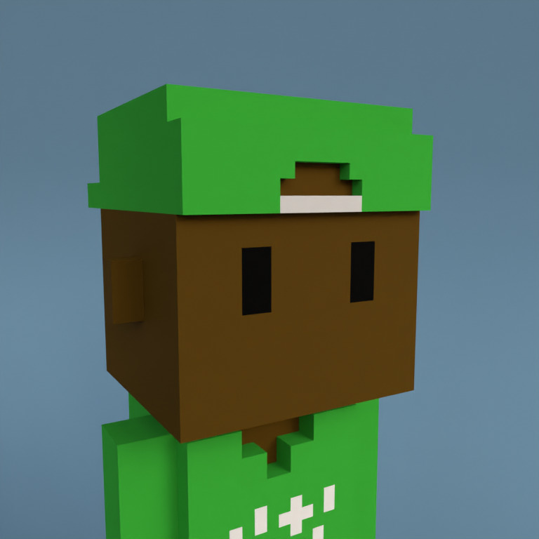 Meebit #10302 — Portrait
