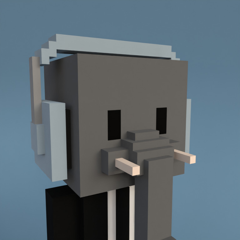 Meebit #10303 — Portrait