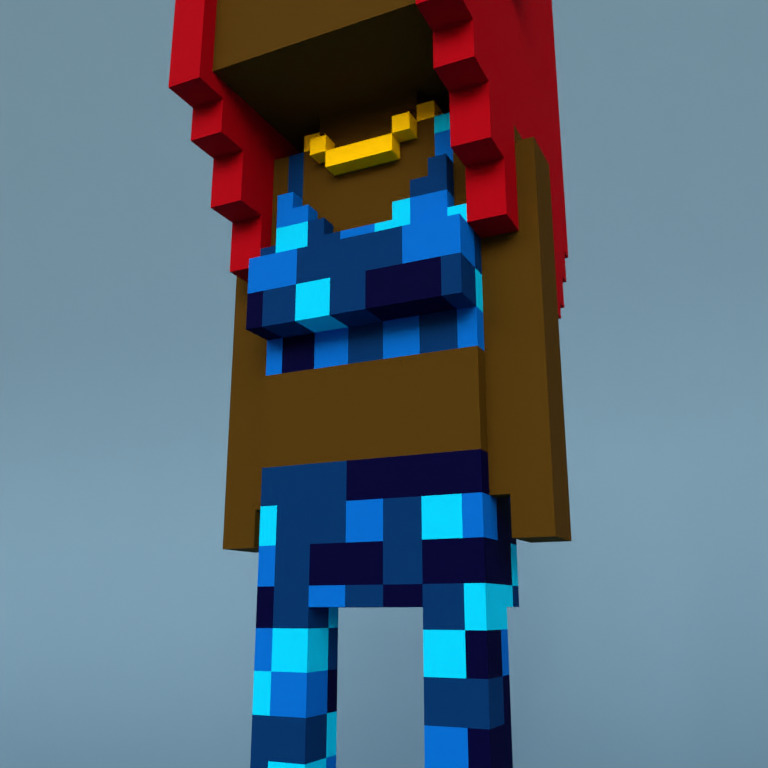 Meebit #10321 — Outfit