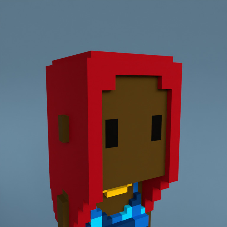 Meebit #10321 — Portrait