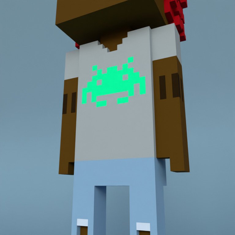 Meebit #10323 — Outfit