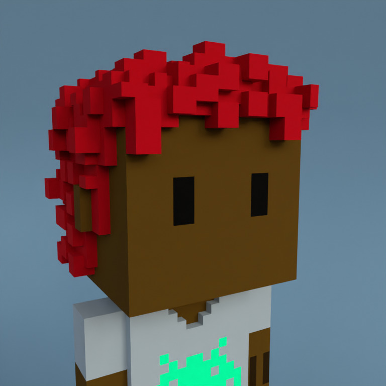 Meebit #10323 — Portrait