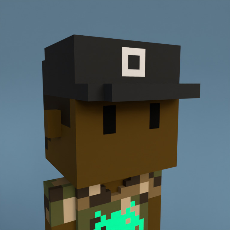 Meebit #10324 — Portrait