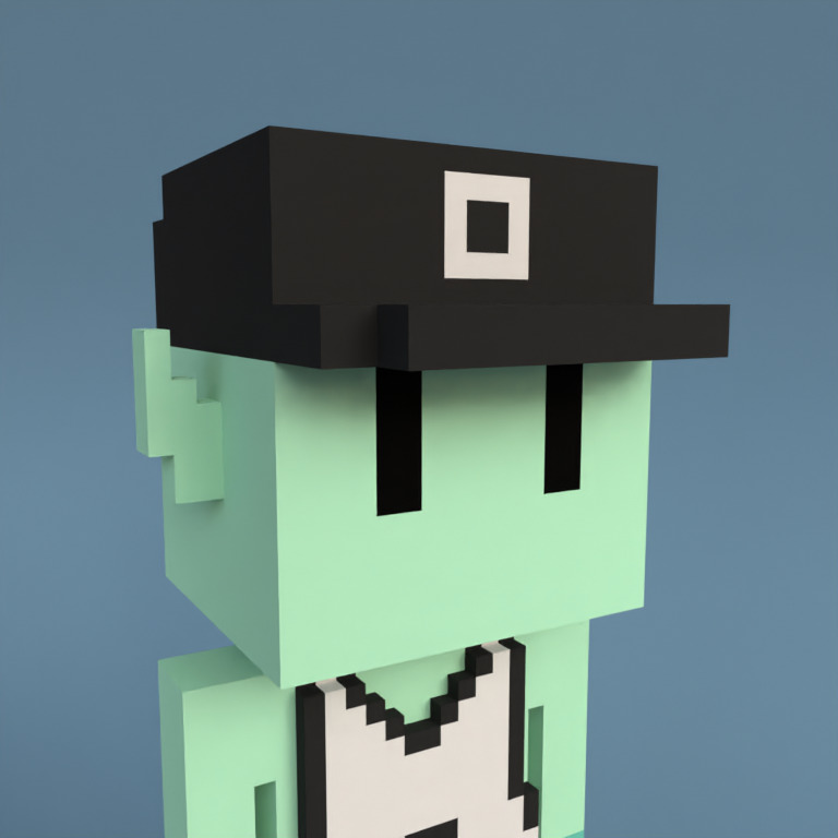Meebit #10326 — Portrait