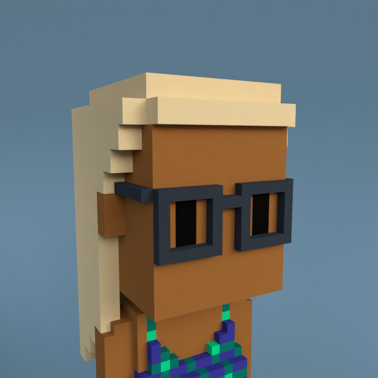 Meebit #10334 — Portrait