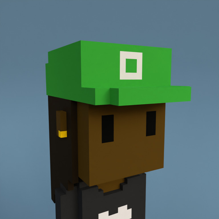 Meebit #10342 — Portrait