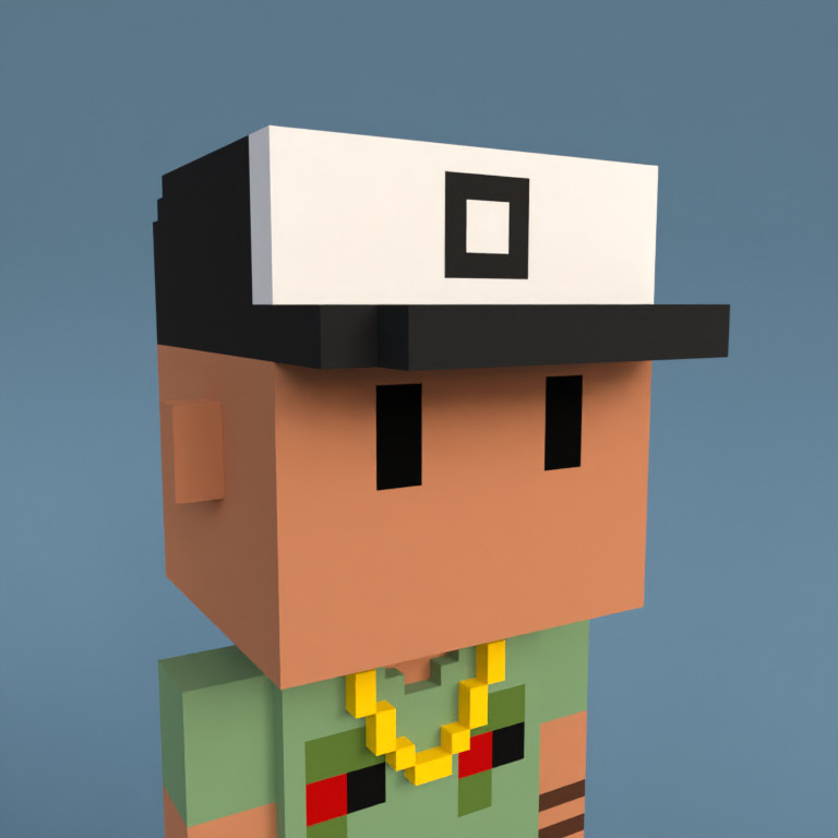 Meebit #10345 — Portrait