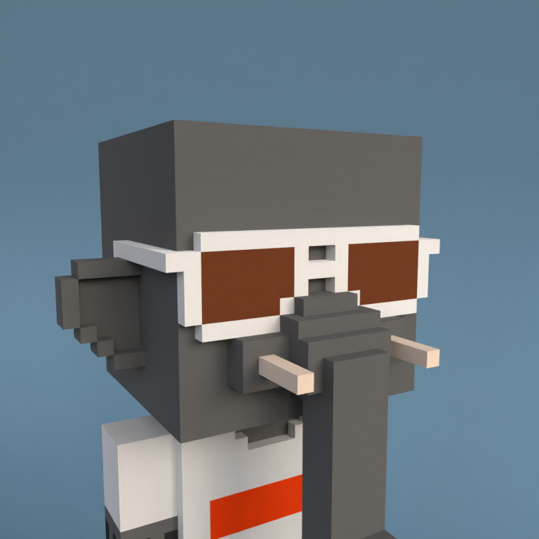 Meebit #10347 — Portrait