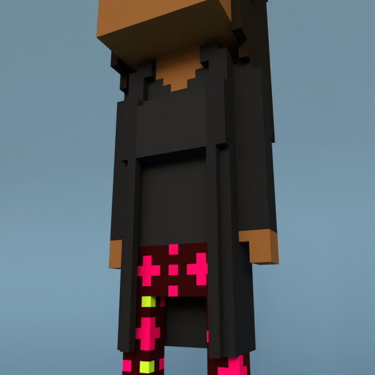 Meebit #10349 — Outfit