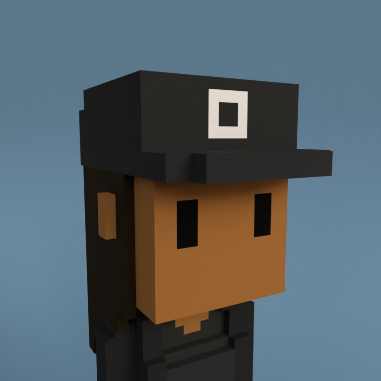 Meebit #10349 — Portrait