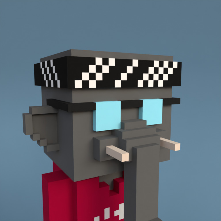 Meebit #10354 — Portrait