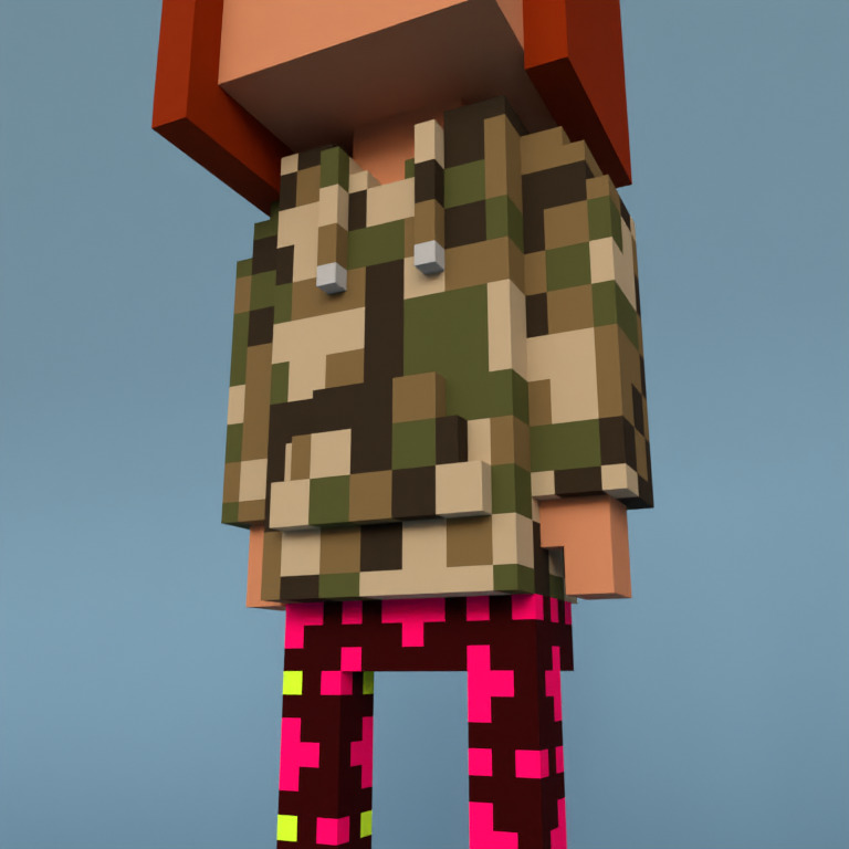 Meebit #10362 — Outfit